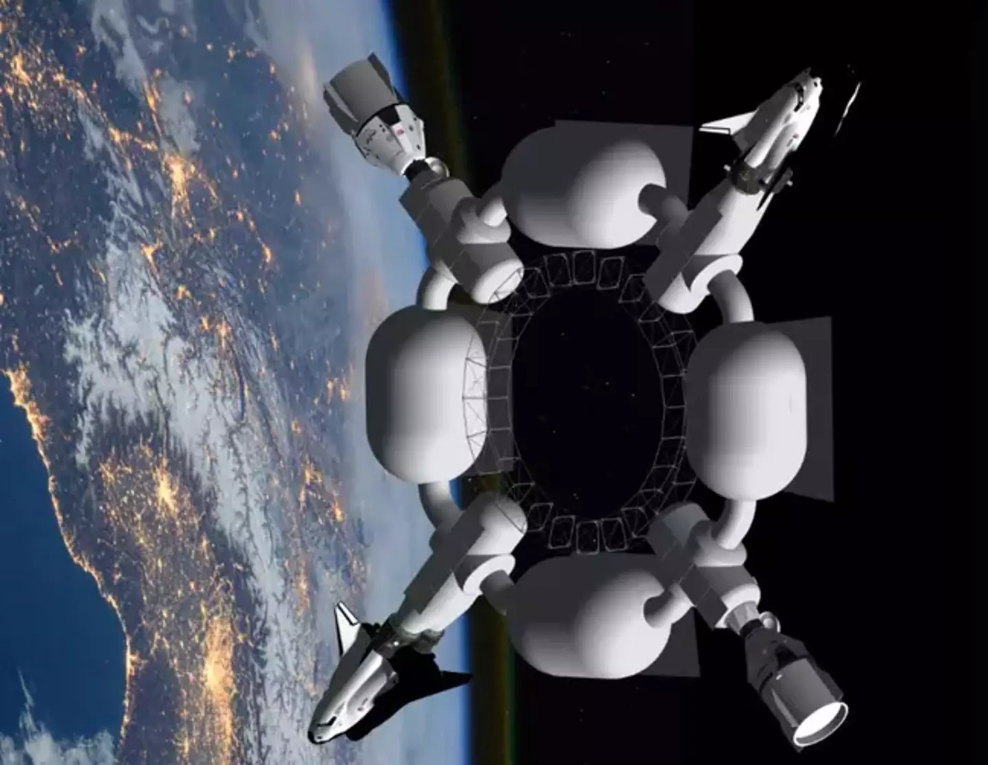 The space hotel could open in just two years.