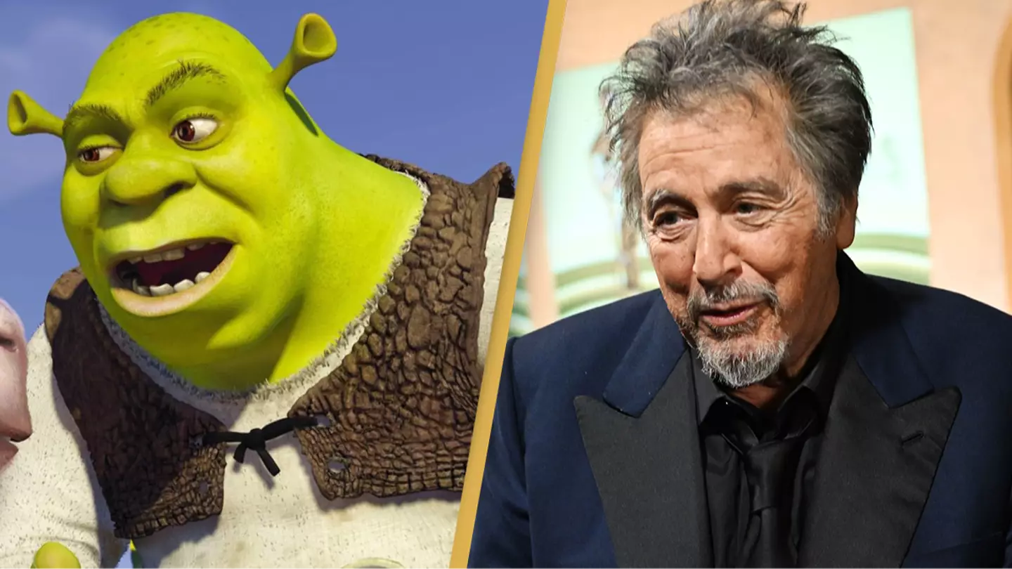 Shrek responds in best possible way to Al Pacino having him on his