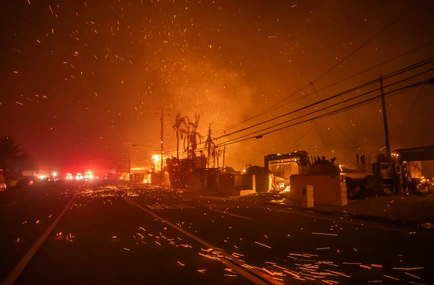 The wildfires have destroyed homes across Los Angeles (Apu Gomes/Getty Images)
