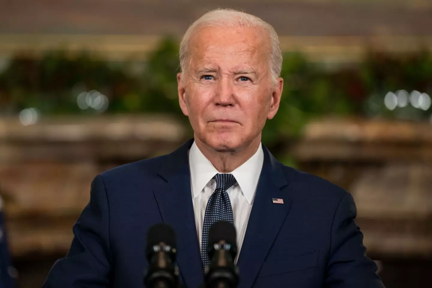 Biden is the oldest president in US history, but Trump would be even older by the end of his term if he were to be elected (Kent Nishimura/Getty Images)