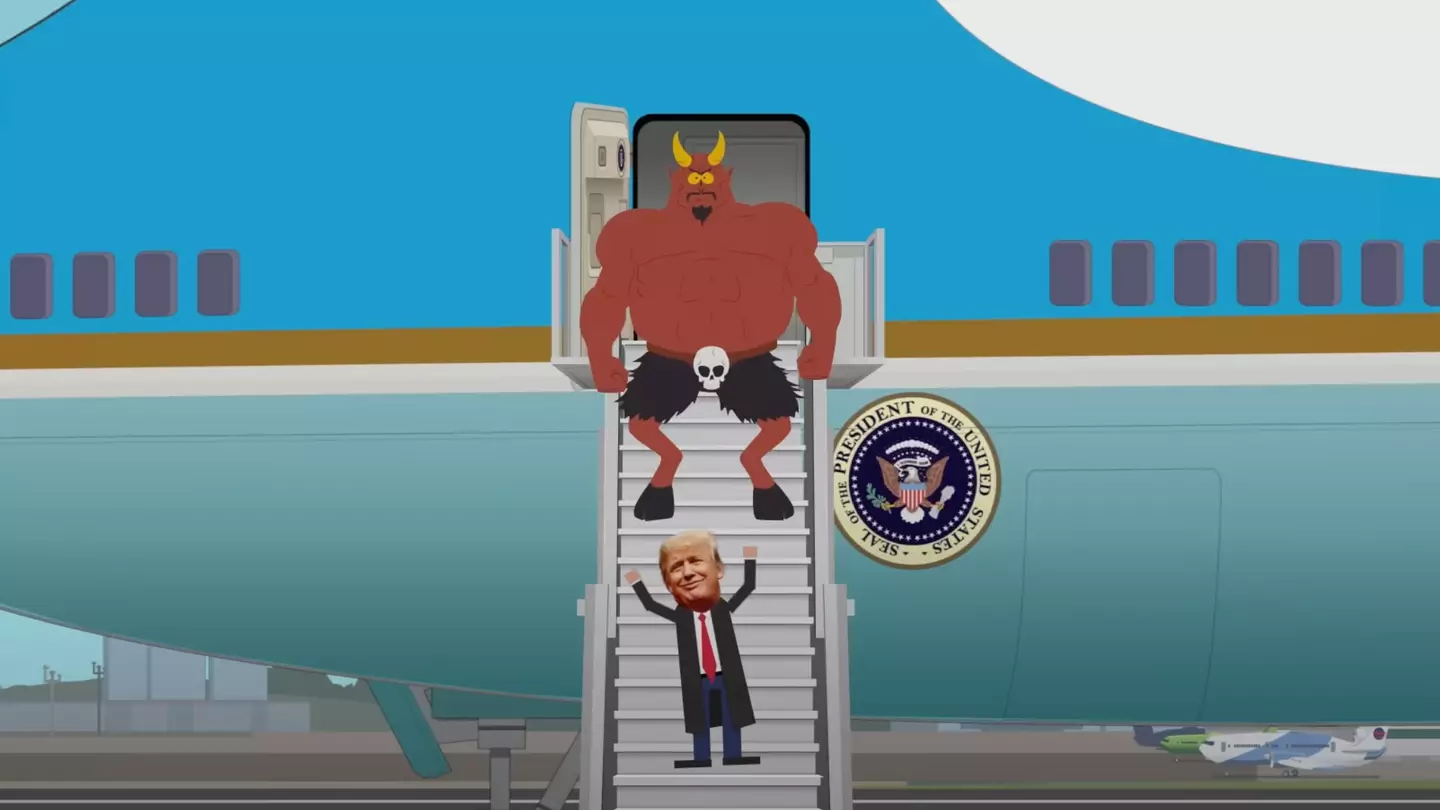 South Park takes Trump feud even further as president gets Satan pregnant in brutal new episode