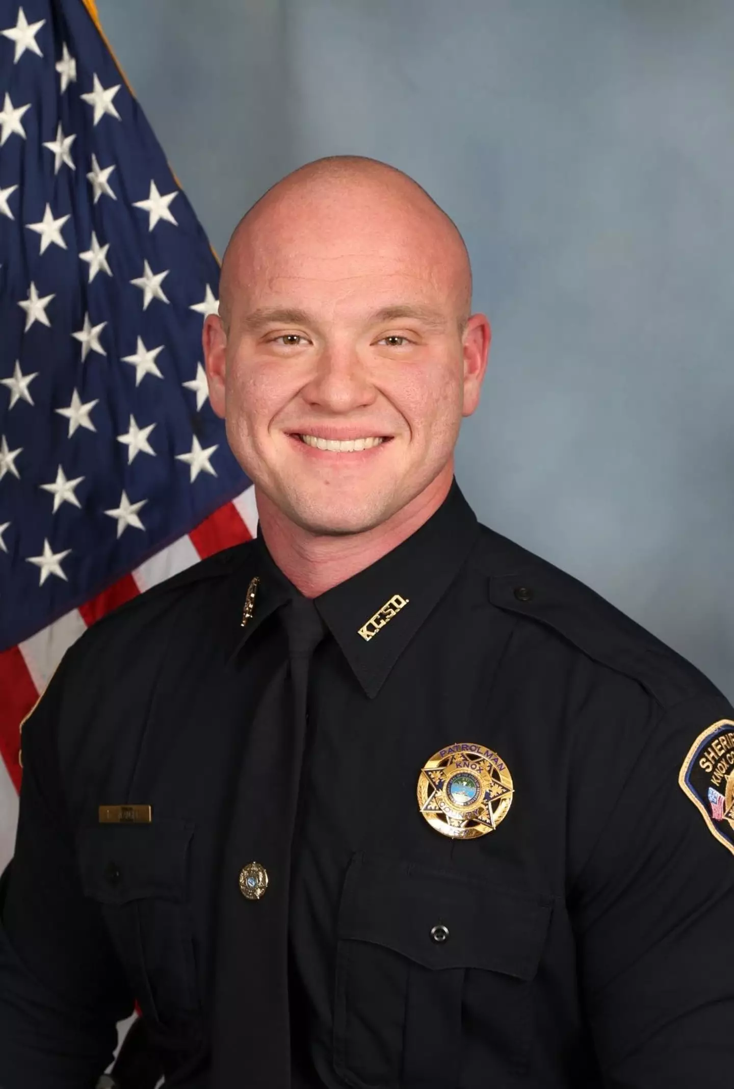 Deputy Dalton Swanger was beaten by a rock into a critical condition (Knox County Sheriff's Office)