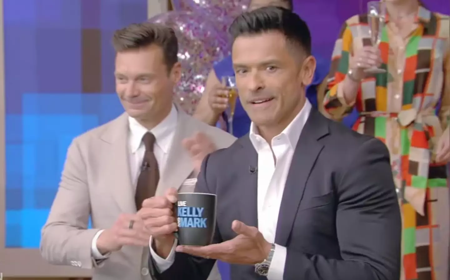 Ryan is passing on his hosting duties to Mark Consuelos.