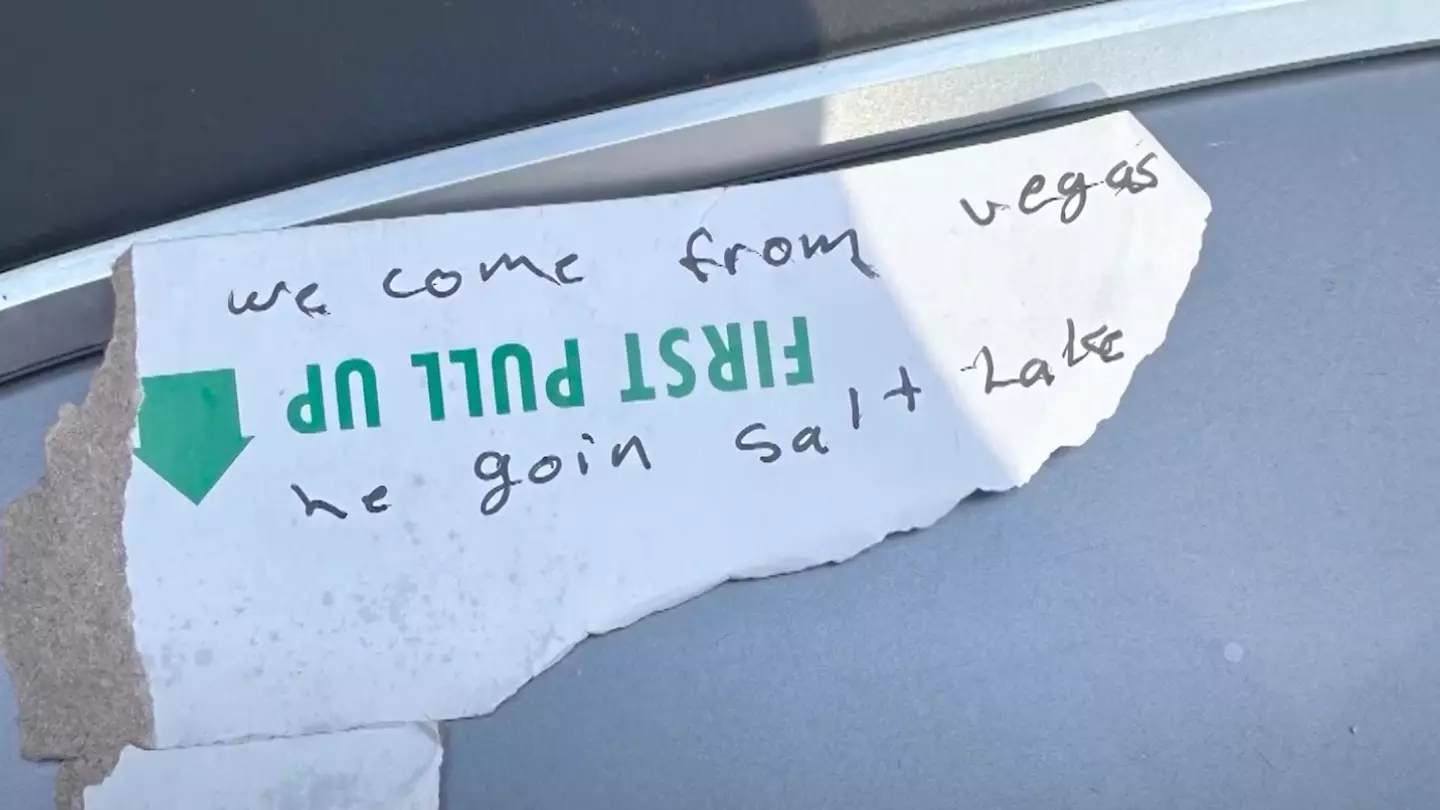 Quick-thinking bystander helped save 'kidnap' victim after being slipped terrifying handwritten note