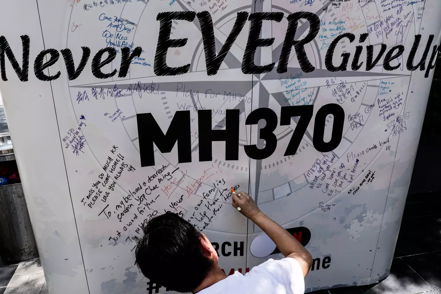The family members of those on board have campaigned for answers in the 12 years since MH370 vanished (NurPhoto via Getty Images)