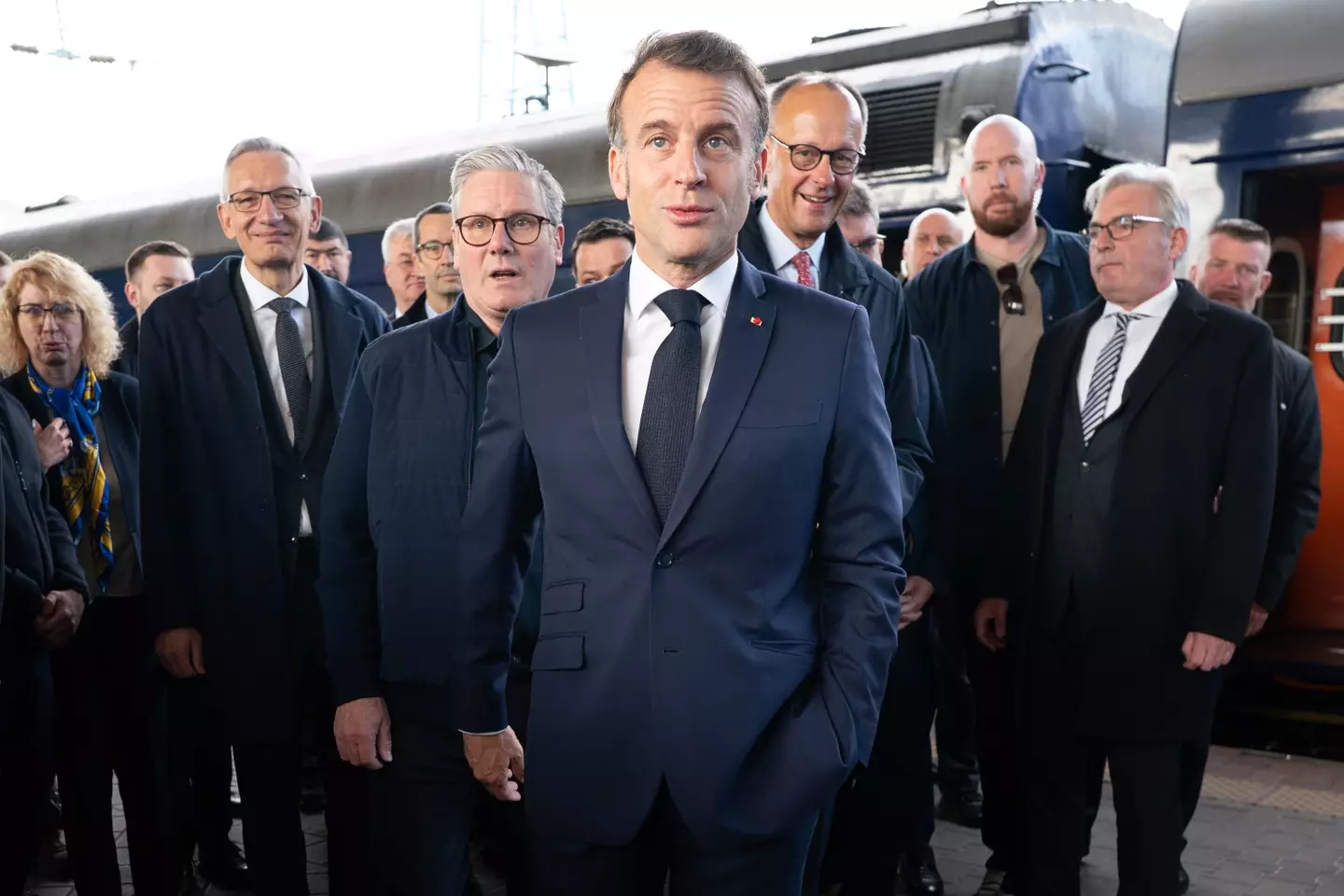 Emmanuel Macron met with other European leaders over the weekend (Stefan Rousseau - WPA Pool/Getty Images)