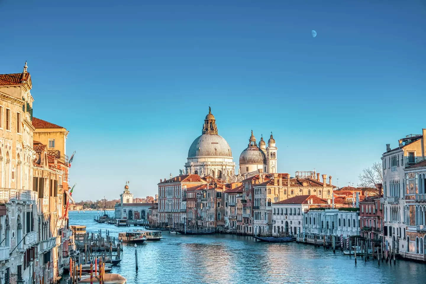 Millions of tourists flock to Venice each year, although perhaps there's a few too many.