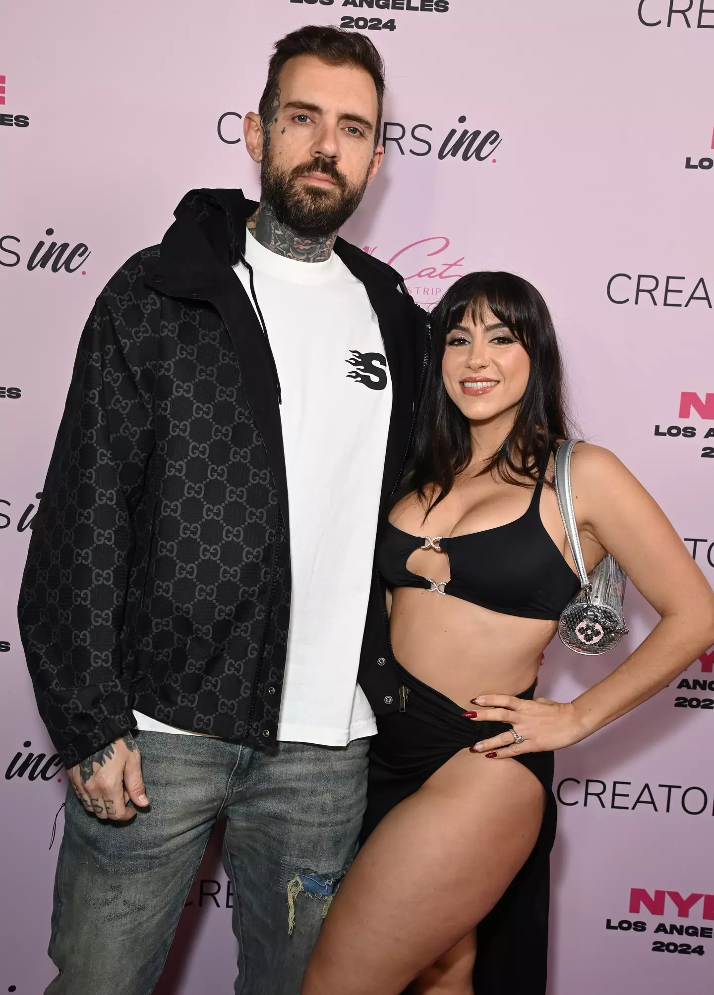 Adam22 and Lena The Plug's relationship has played out online (Jon Kopaloff/Getty Images for Creators Inc.)
