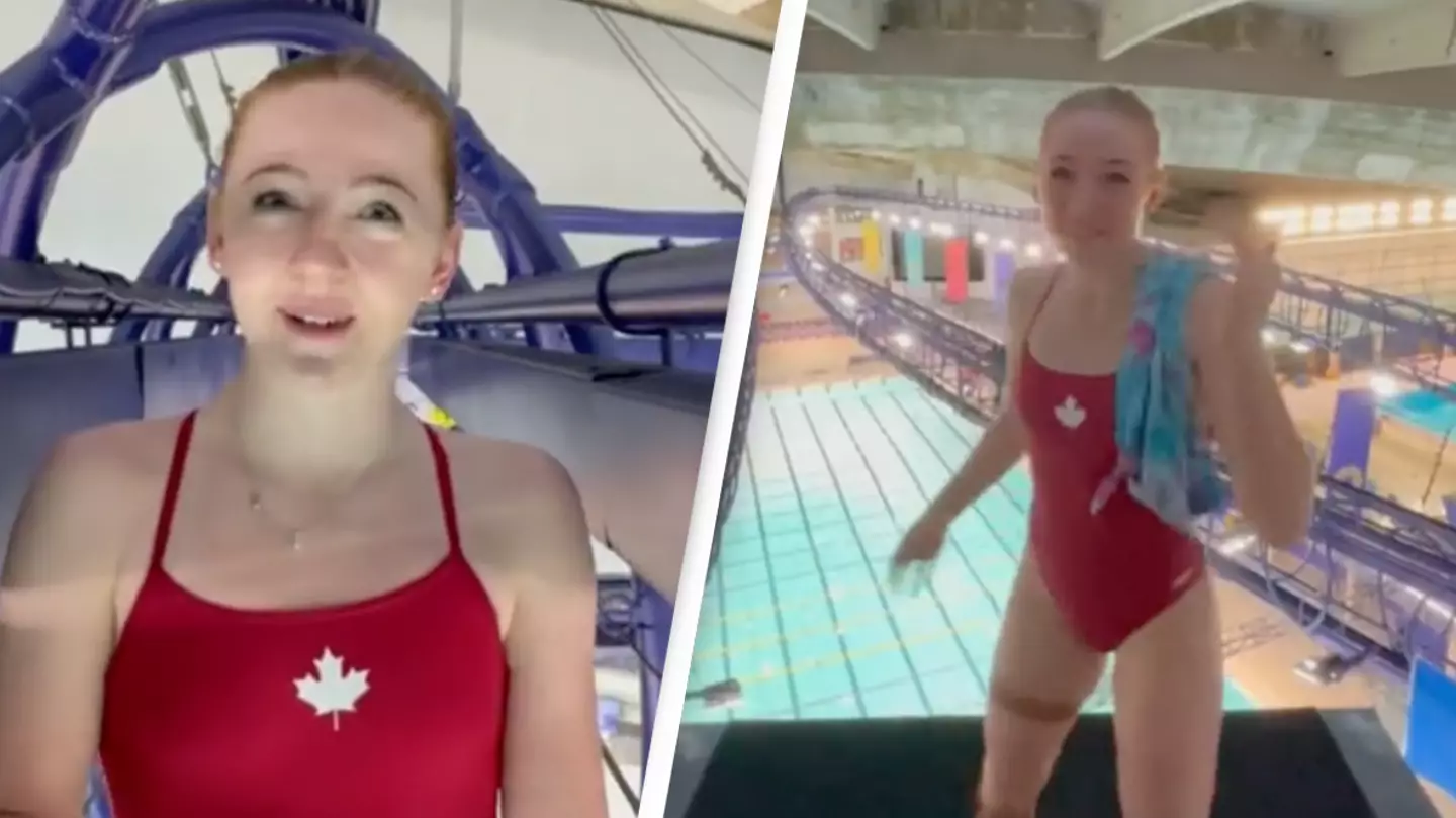 Athlete Shows What A 20-Metre High Dive Looks Like And People Are Freaking Out