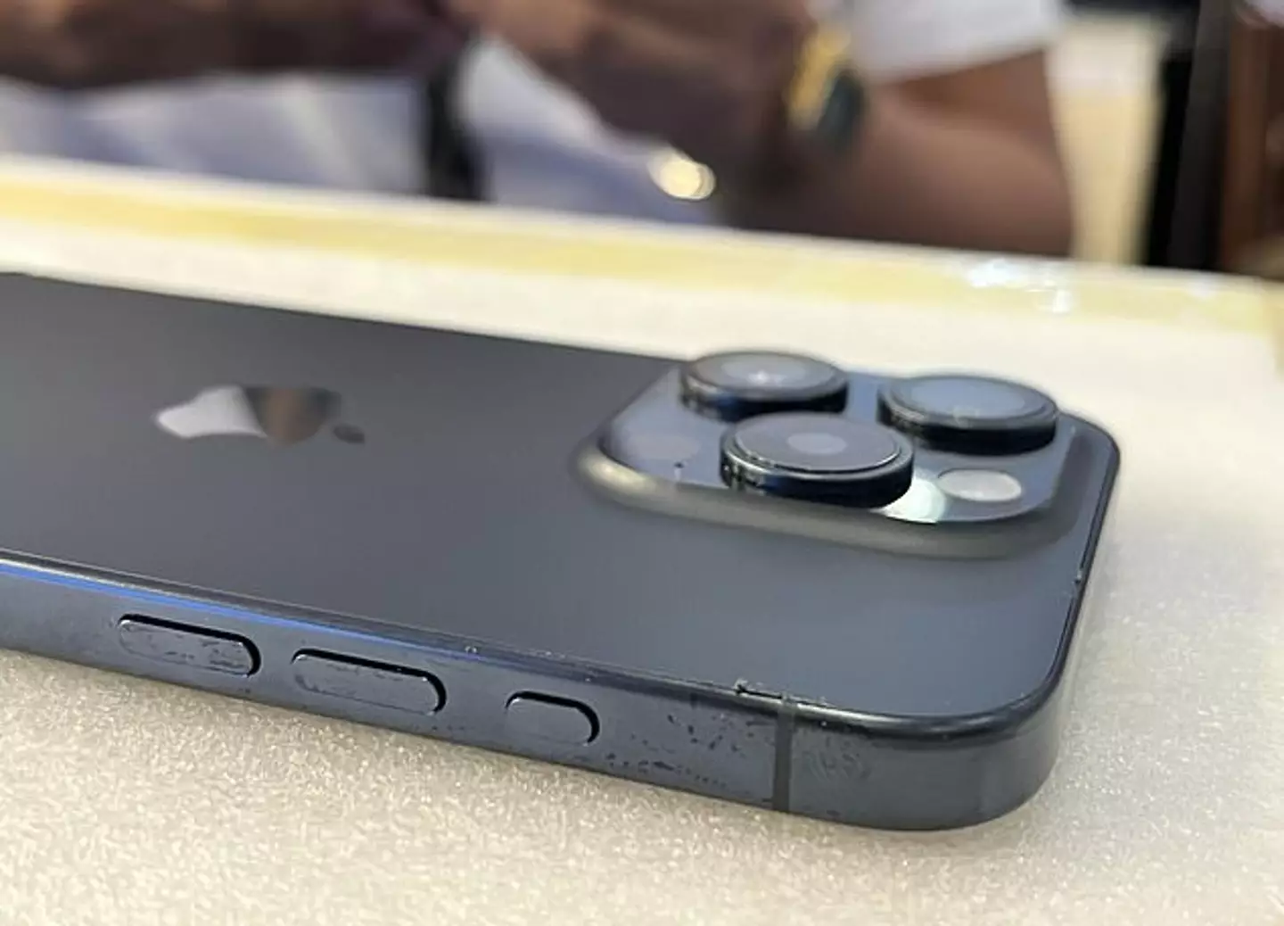 The issue is reportedly to do with the adhesive.