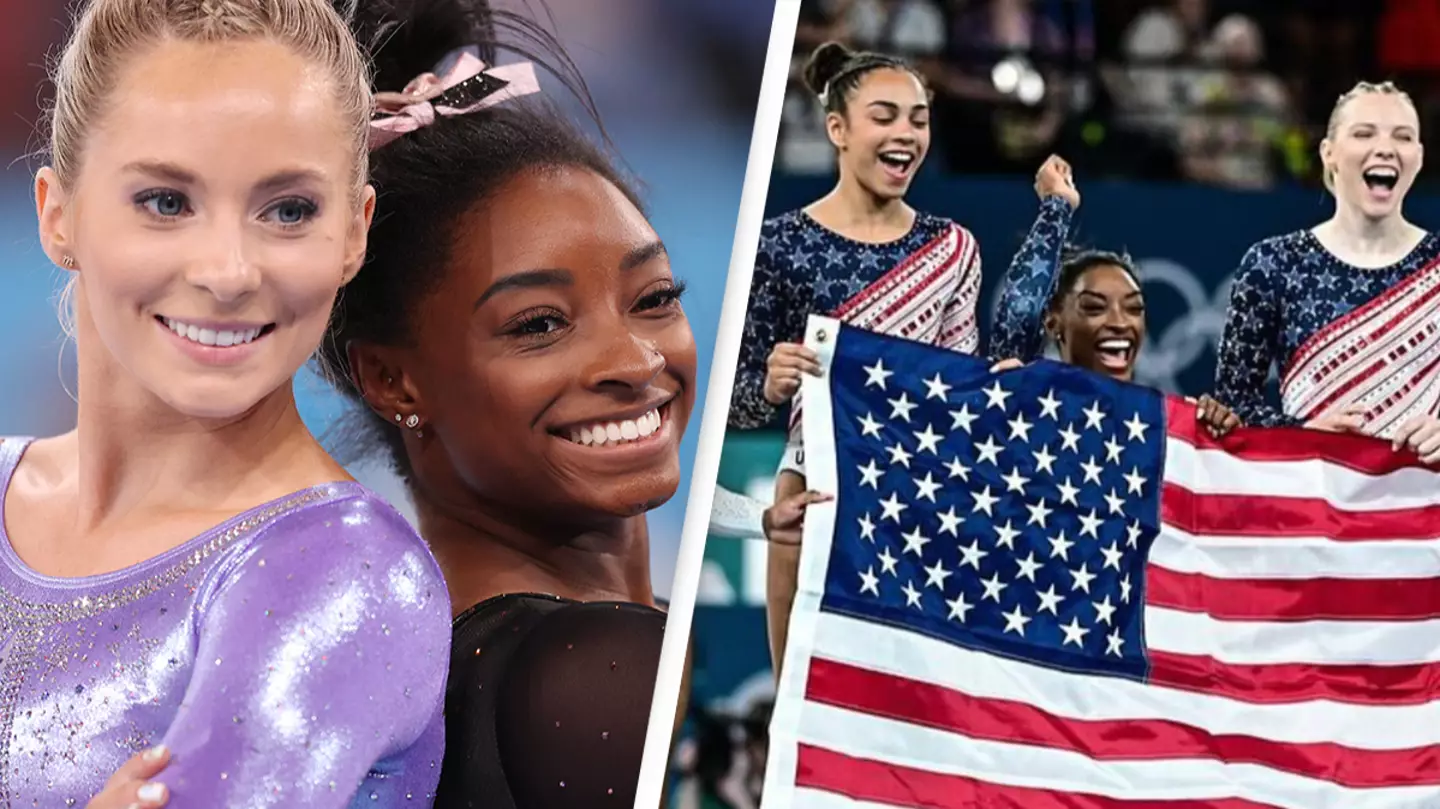 Simone Biles trolls ex-teammate after winning gold at 2024 Olympics