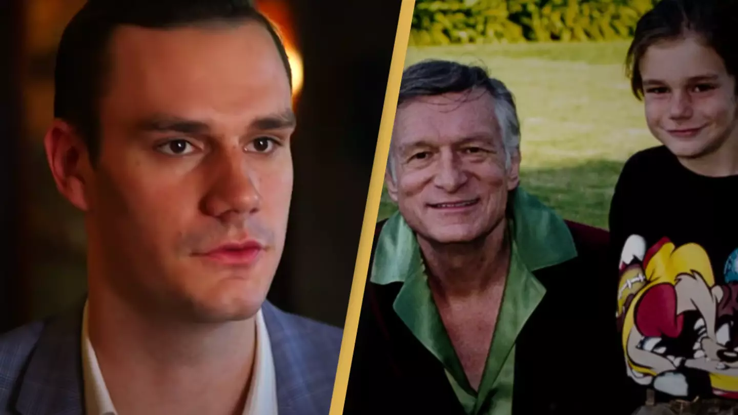 Hugh Hefner's son explains what it was like to grow up in the Playboy Mansion