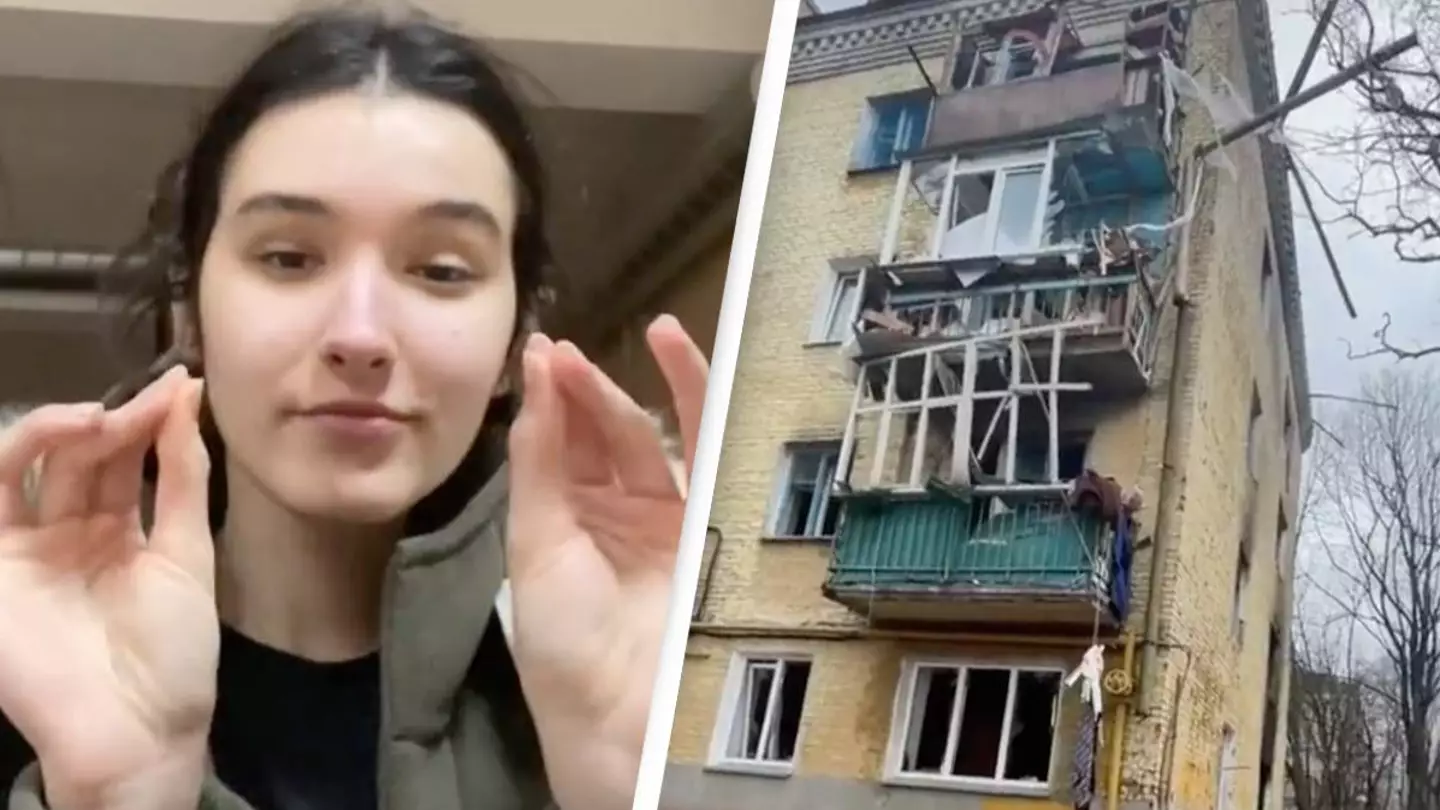 Ukrainian Shows Her 'Typical Day In A Bomb Shelter' In Shocking Footage