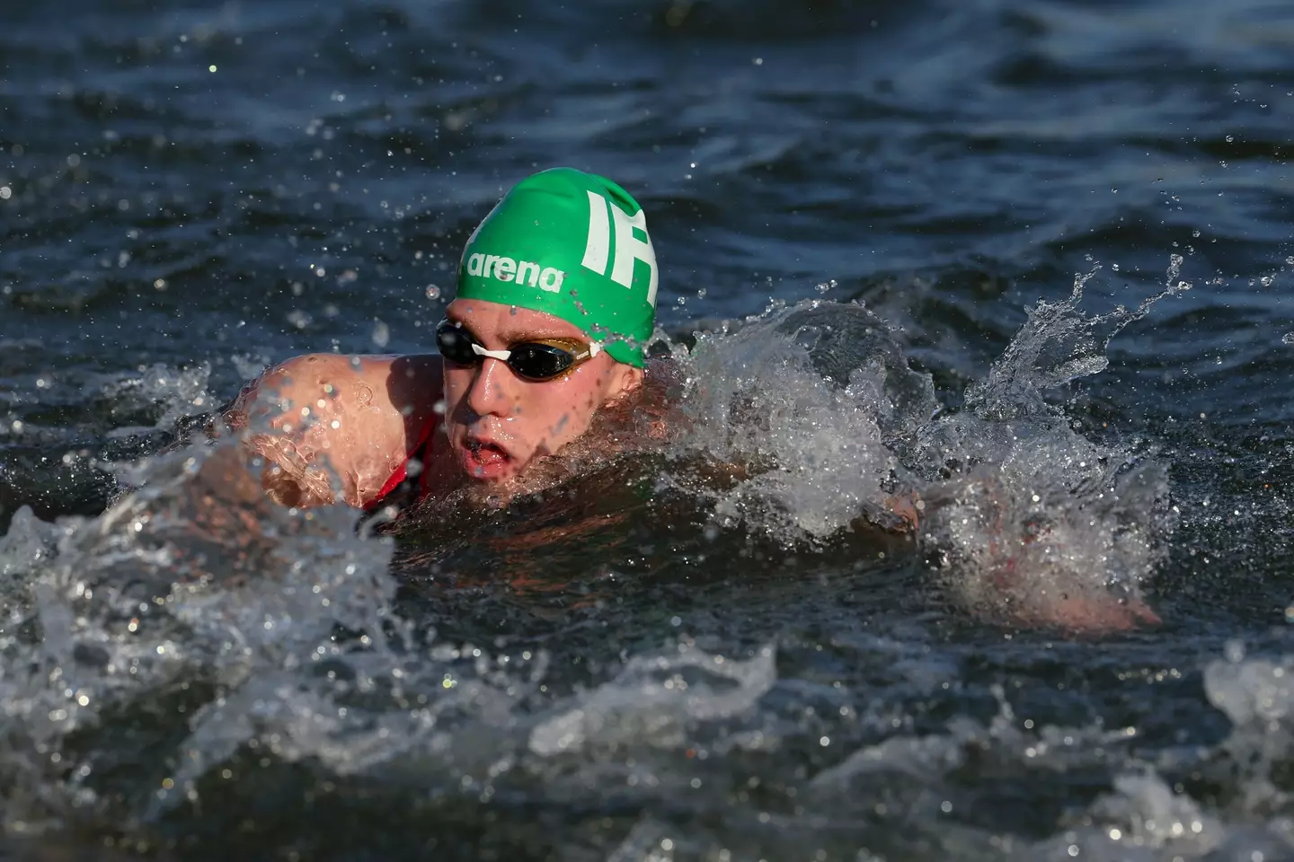 The Irish athlete says he's retiring from open water swimming. (Luke Hales/Getty Images)