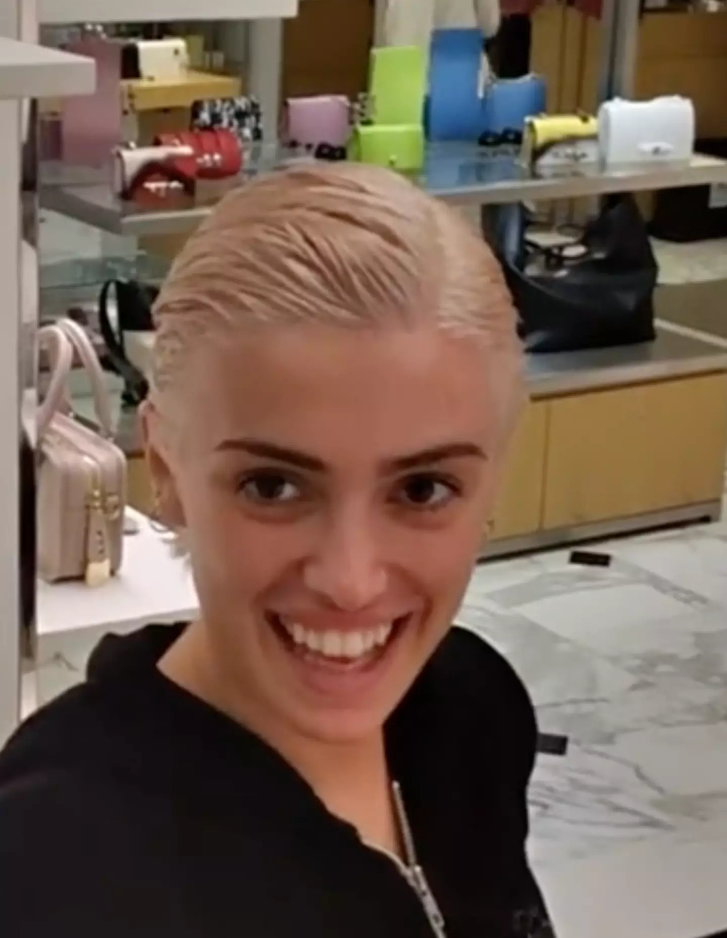 That just so happens to be Bianca Censori, Ye's wife.