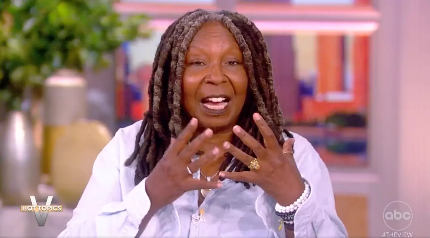 Whoopi Goldberg said Alyssa had a 'glow'.