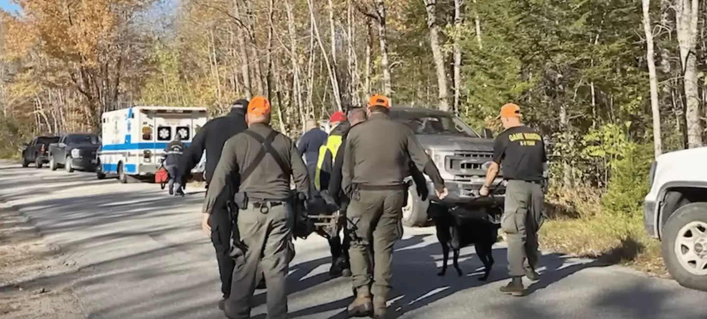 Pamela didn't think she would make it out of the woods alive (