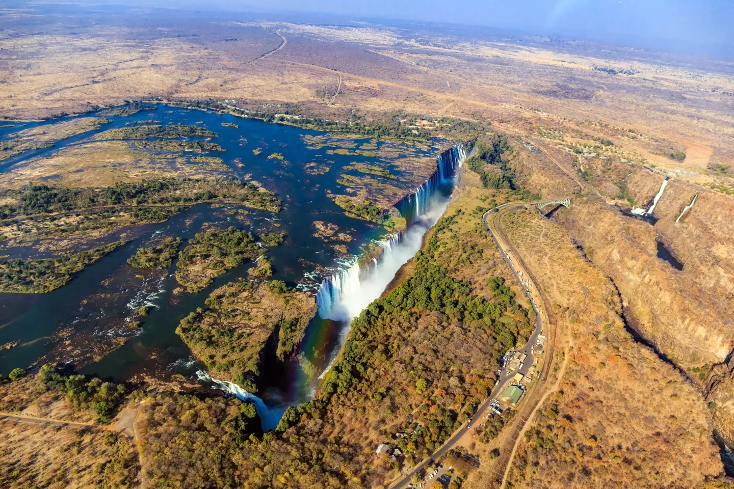 Landlocked Zambia could one day have its coastline due to the East African Rift.(Maria Swärd/Getty Images)