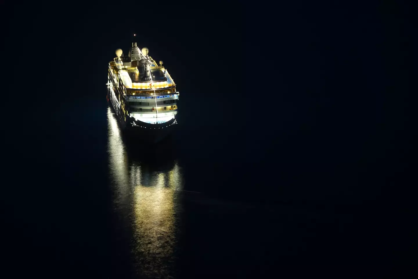 People are terrified of a cruise ship at night (Getty Stock Images)