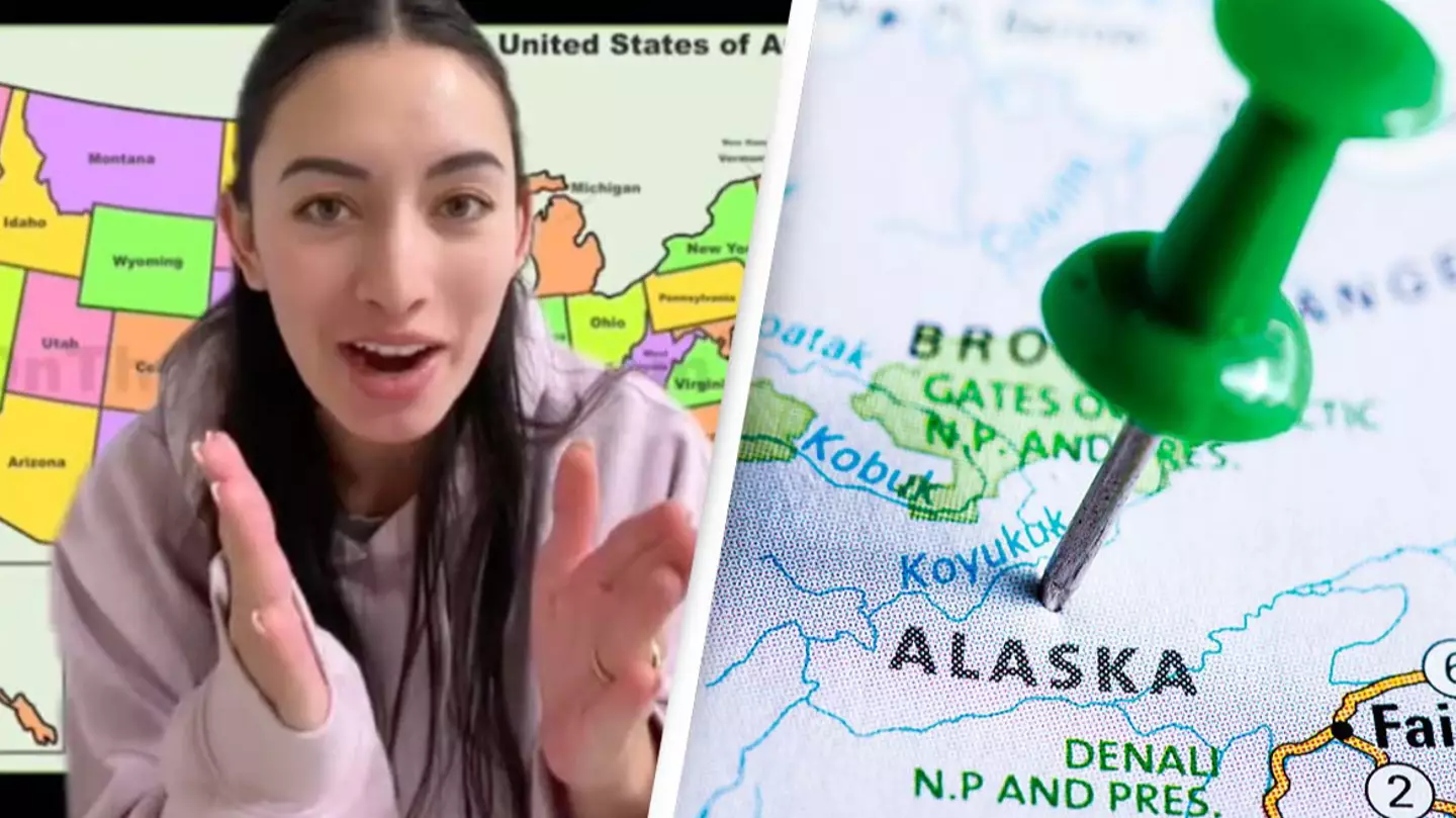Americans are only just finding out that Alaska isn't actually an island