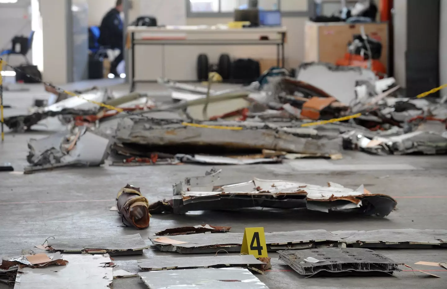 Debris from the flight 447. (ERIC CABANIS/AFP via Getty Images)