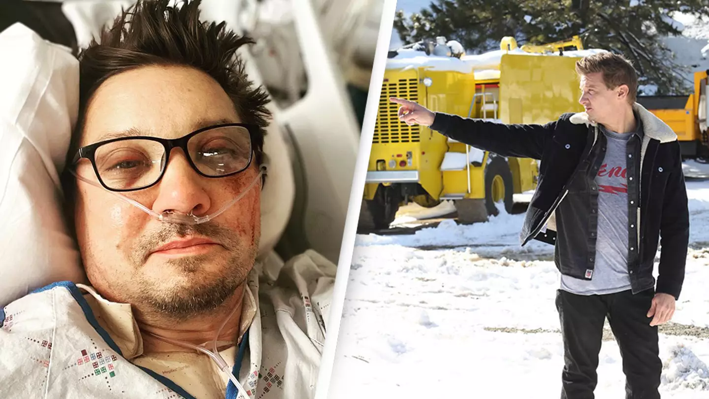 Jeremy Renner posts first statement from hospital since horrific snowplow accident