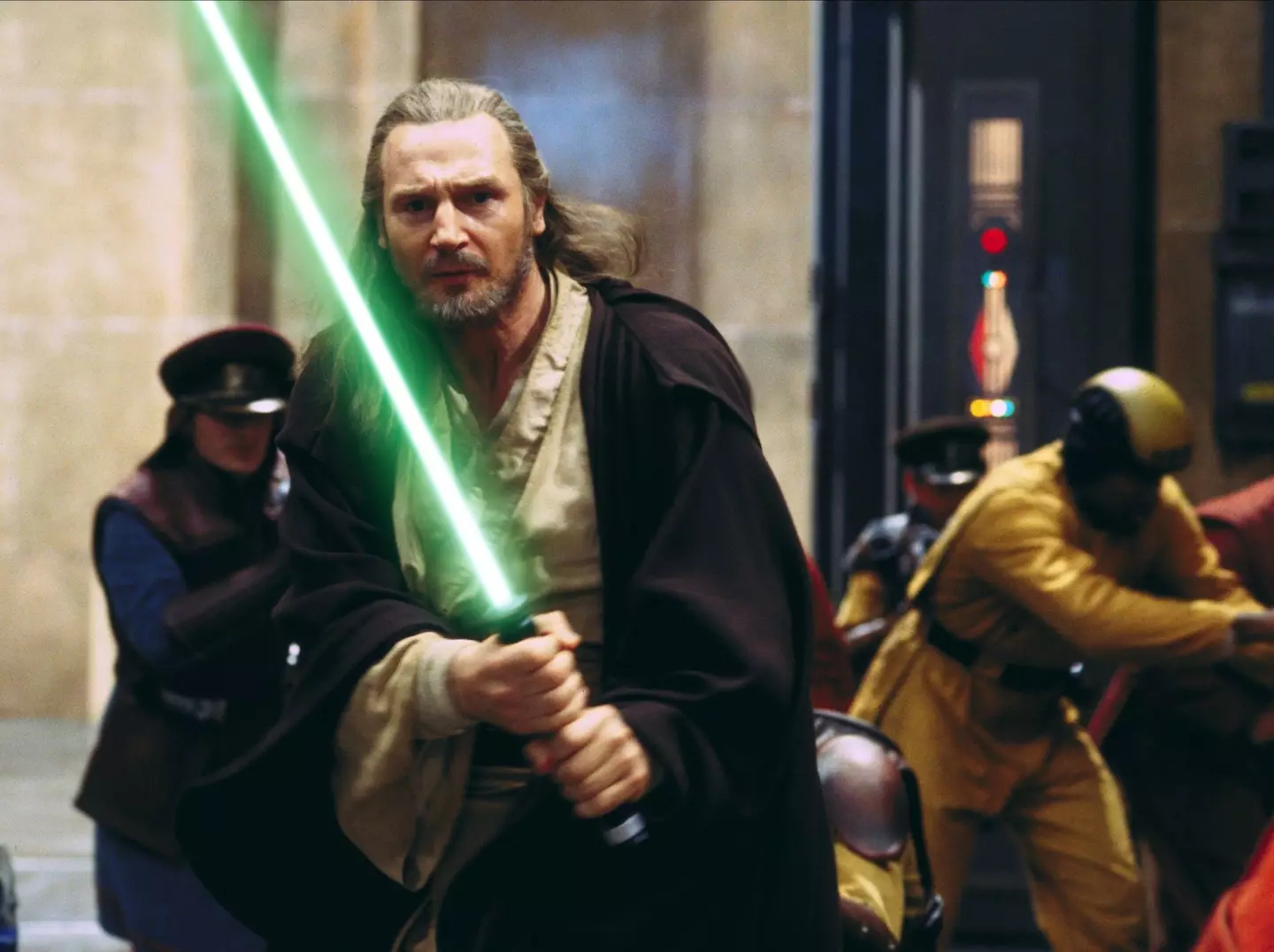 Liam Neeson originally appeared in The Phantom Menace.