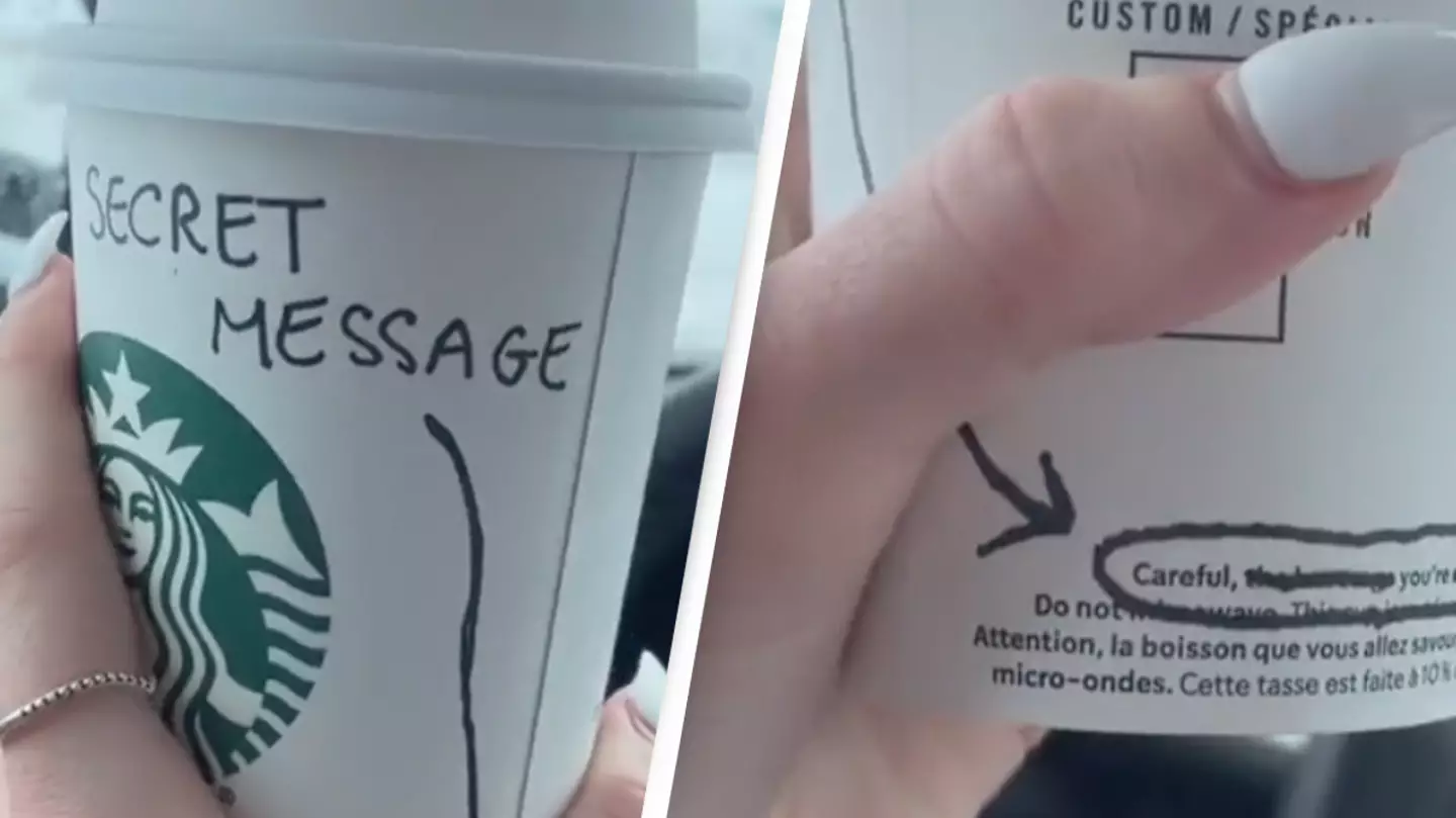 'Starbucks worker' leaves people divided after writing message on customer’s coffee cup
