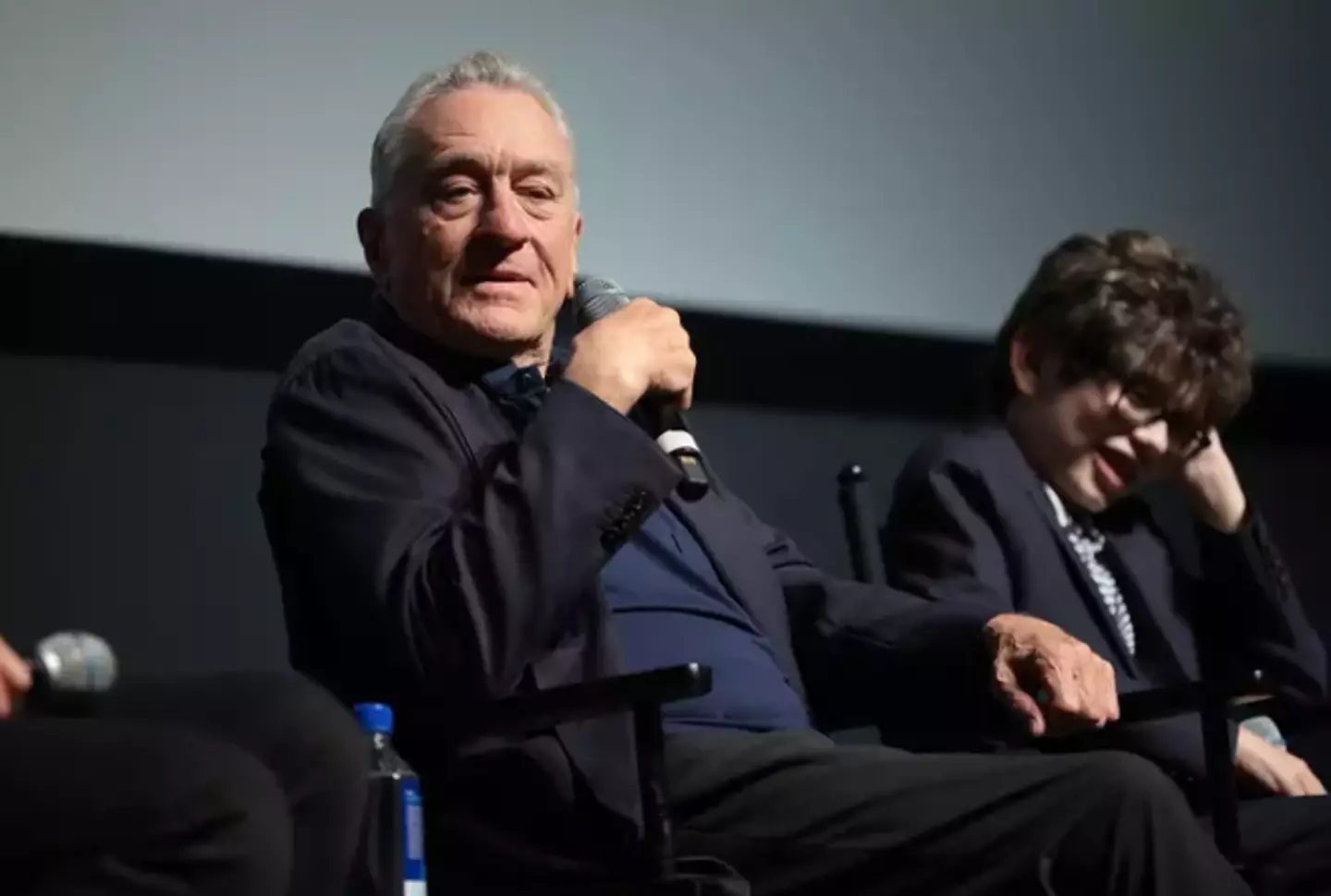 The actor knew exactly what to tell his hecklers (Dimitrios Kambouris/Getty Images)