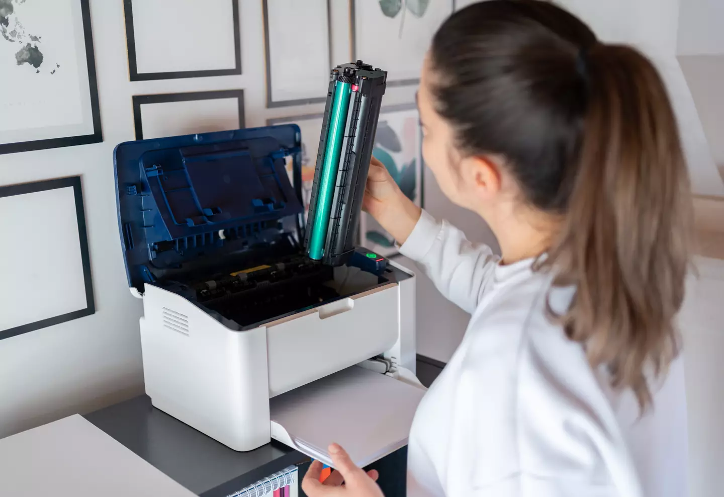 Printer ink can end up costing more than the actual printer (Getty Stock Images)