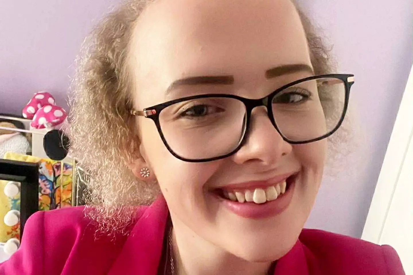 Izzy Darnes thought she had hay fever until the truth was revealed (SWNS)