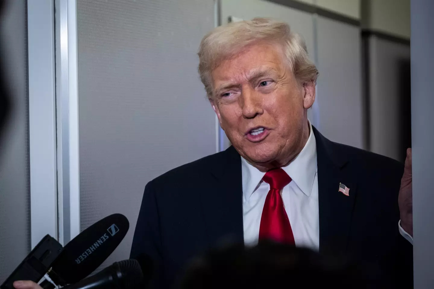 Donald Trump has hit out at the article (Pete Marovich/Getty Images)