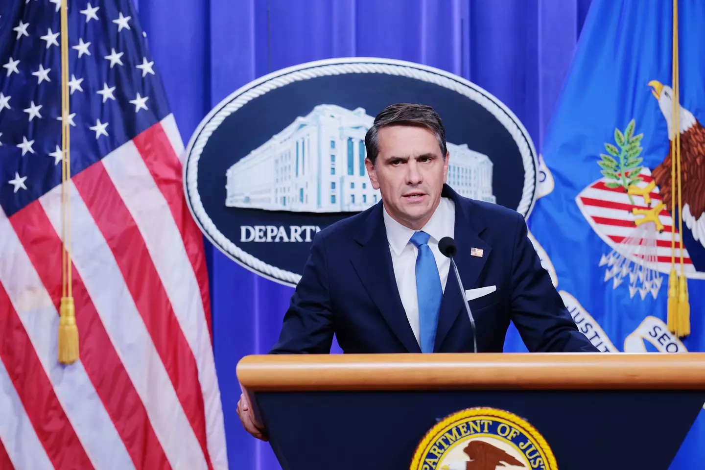 Blanche said in some instances the threshold for prosecution was not met (Anna Moneymaker/Getty Images)