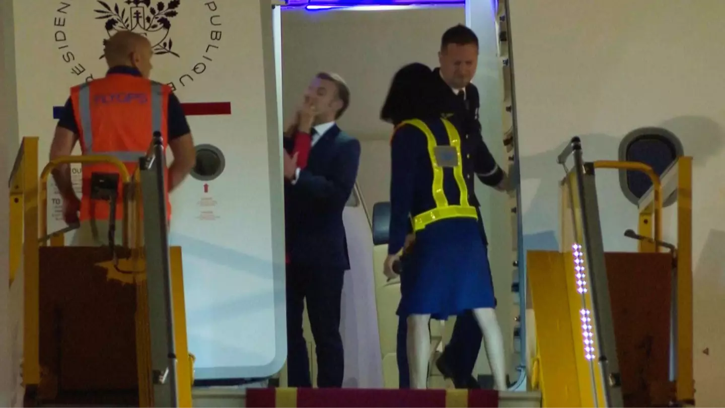 Body language expert breaks down French president Macron's response moments after wife 'slapped' him