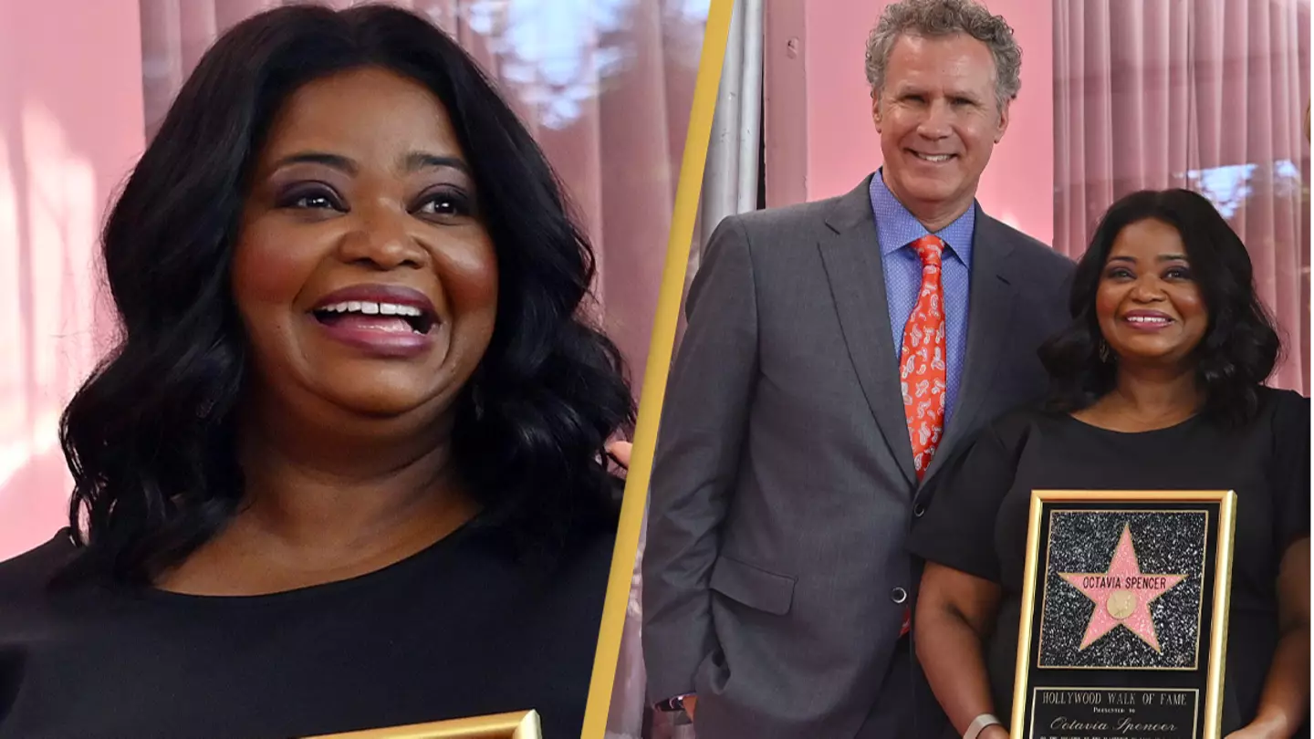 Will Ferrell shut down heckler during Octavia Spencer's Walk of Fame