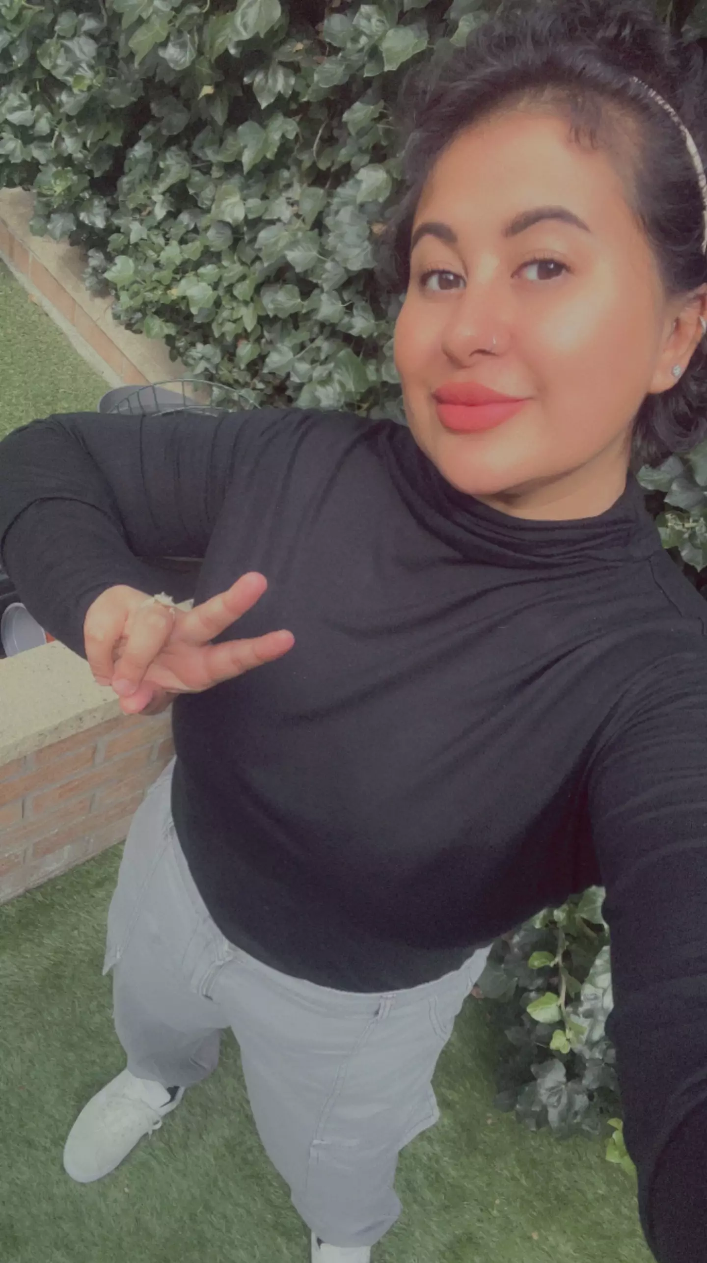 Fortunately, she's now in remission and hopes to have another baby in the future (SWNS)