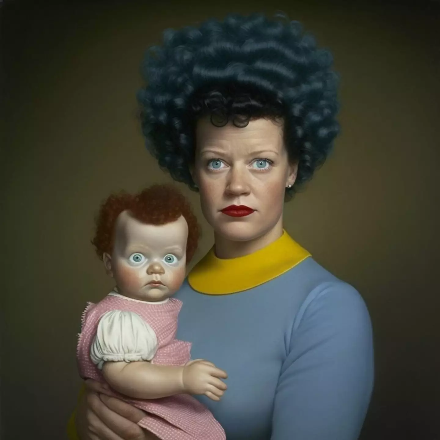 Marge and Maggie had an alarming new look thanks to AI.
