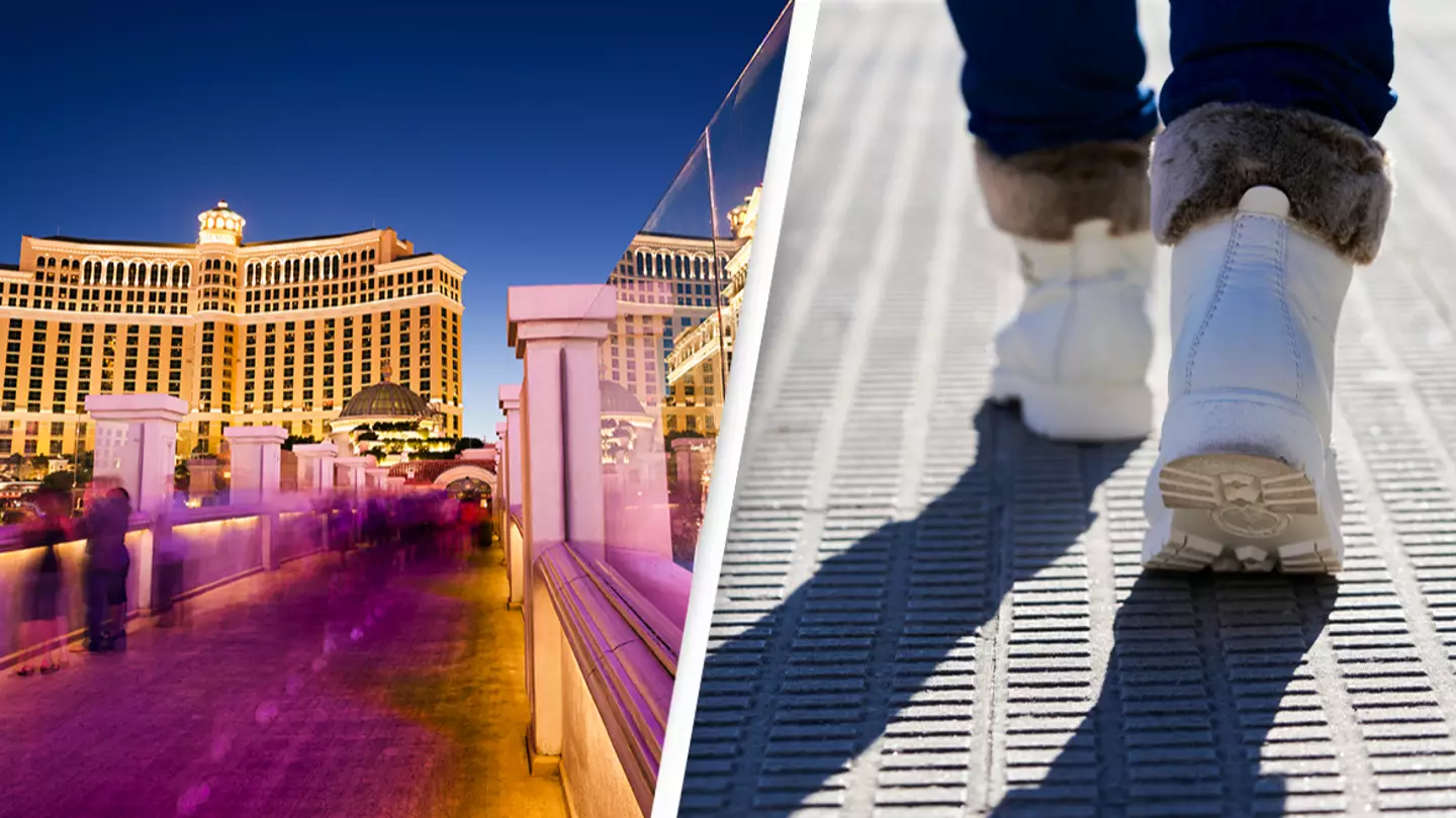Vegas introduces $1,000 fine for people who stand still on a bridge