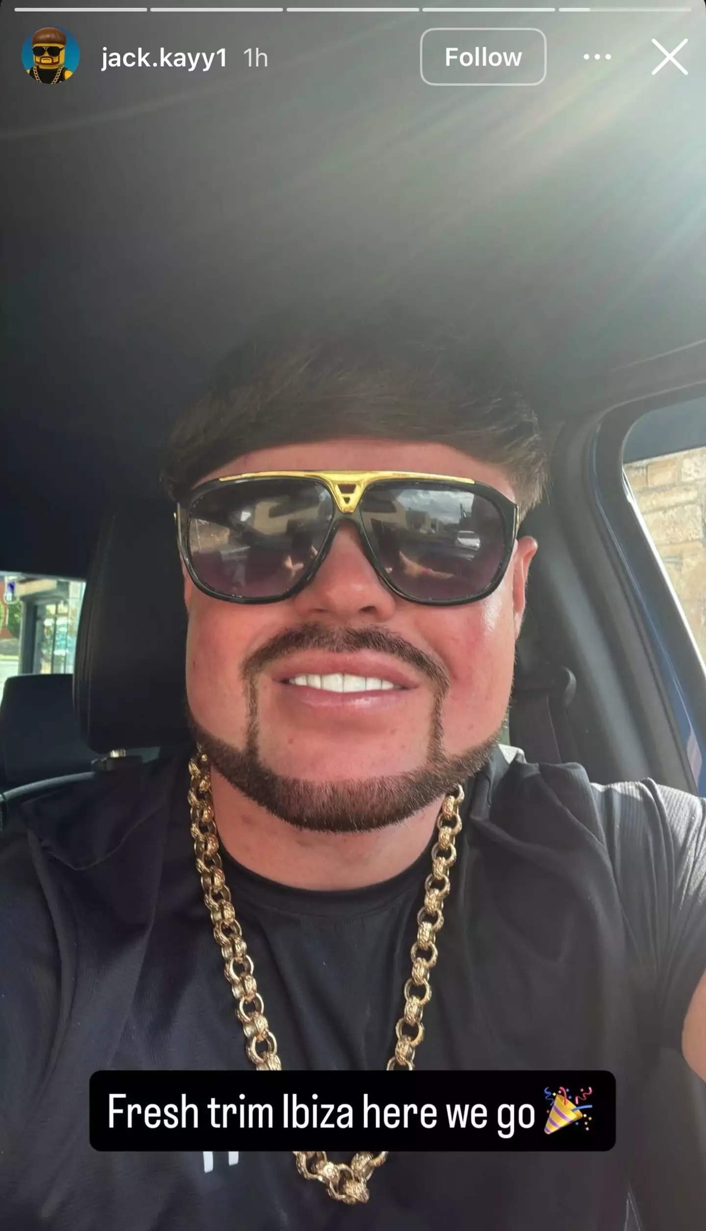 The newly-famous dancer is making the most of his time in the spotlight (instagram/jack.kayy1)