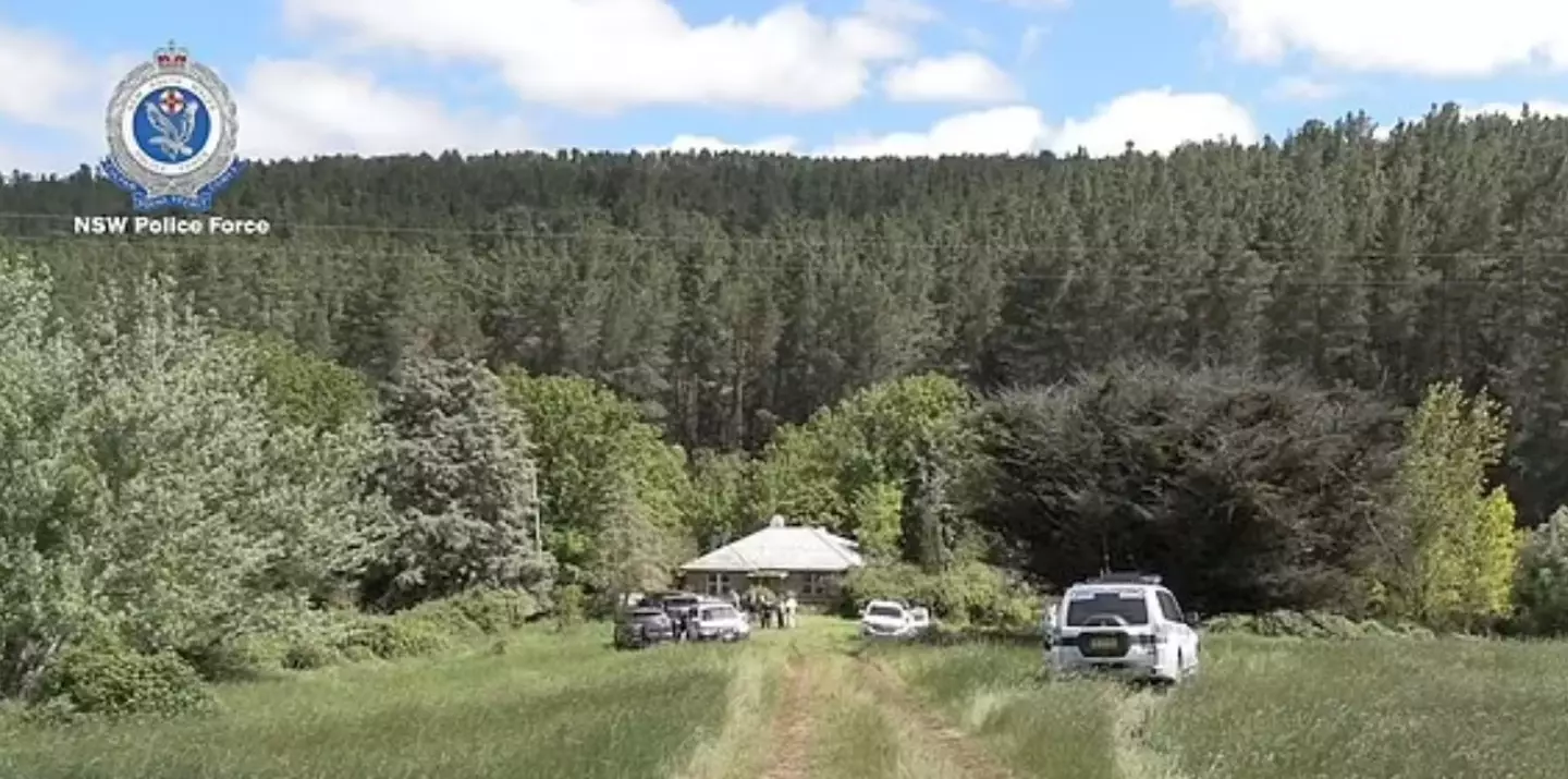 Porters Retreat near Oberon in NSW was searched last year (