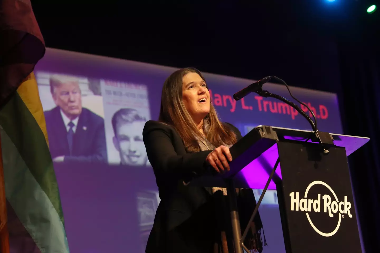 Mary Trump argued Donald is aware he would be difficult to oust (Johnny Nunez/WireImage)