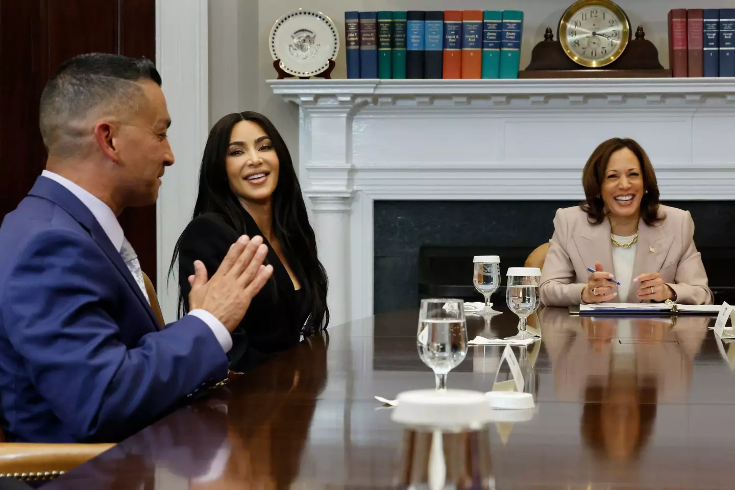 Kim Kardashian has used her legal knowledge to advocate at the White House for certain prisoners (Chip Somodevilla, Getty Images)