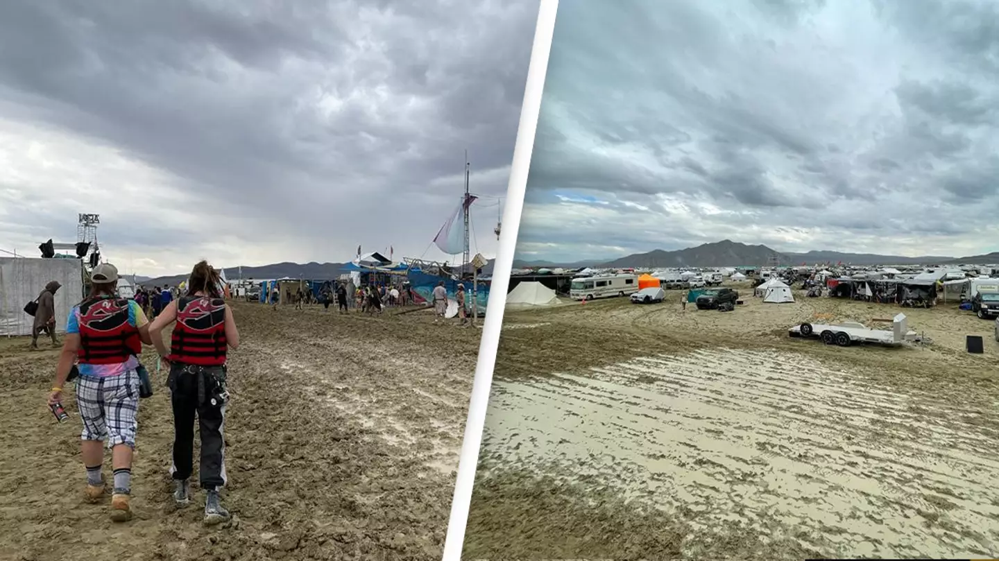 One person has died at Burning Man as tens of thousands of people remain trapped