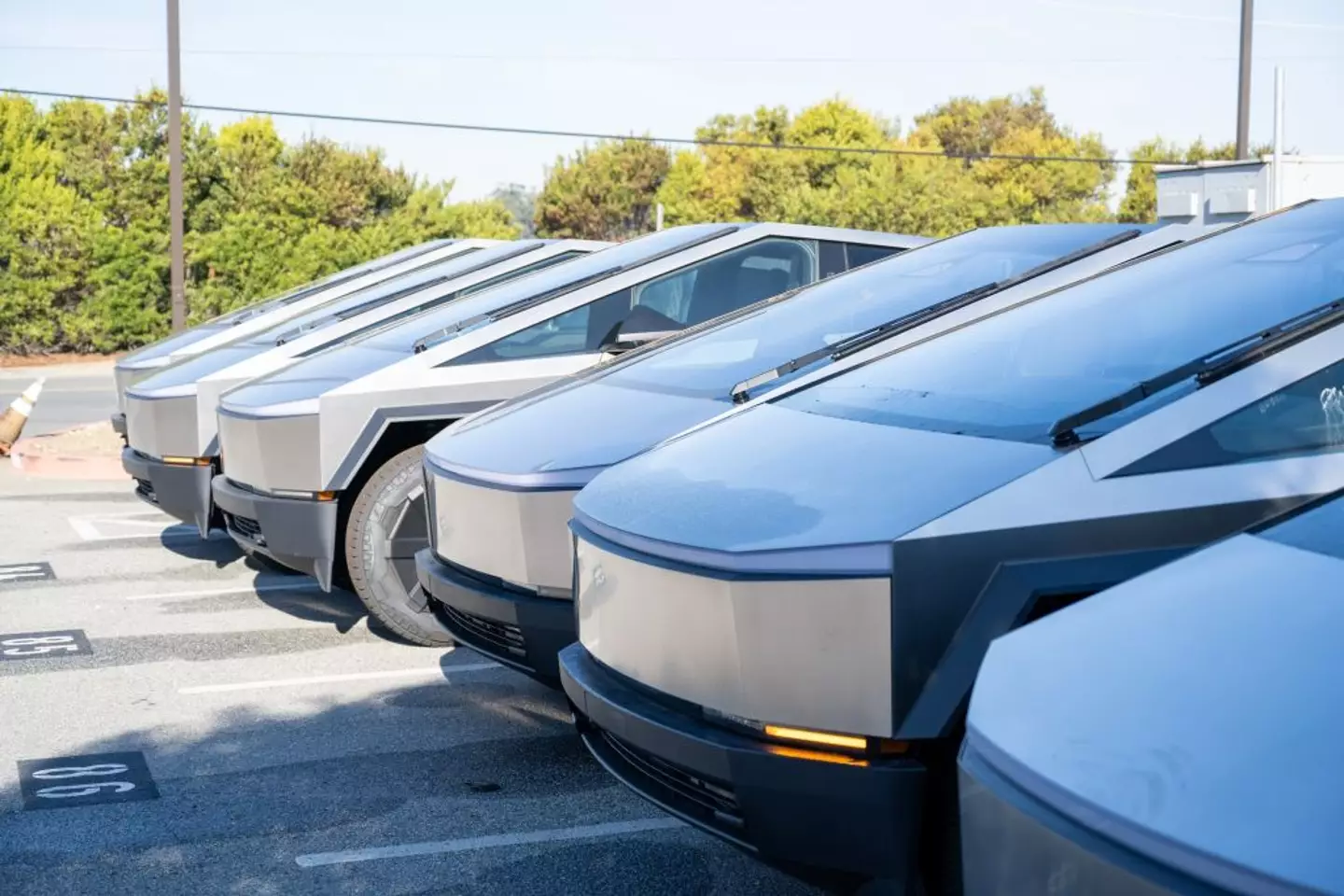 Cybertruck sales have fallen drastically short of Elon Musk's ambitious predictions (Smith Collection/Gado/Getty Images)