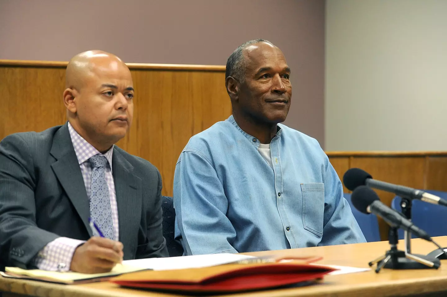 OJ Simpson was acquitted in the criminal trial. (Jason Bean-Pool/Getty Images)