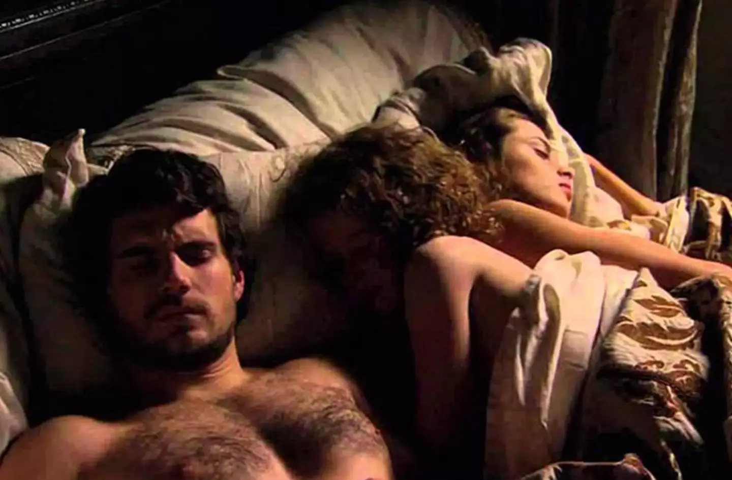 Henry Cavill in The Tudors.