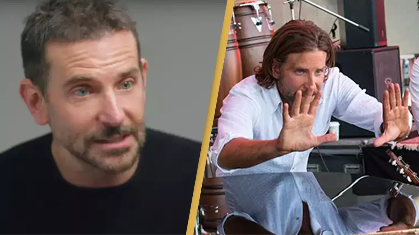 People baffled after Bradley Cooper explains why he bans all chairs from his movie sets