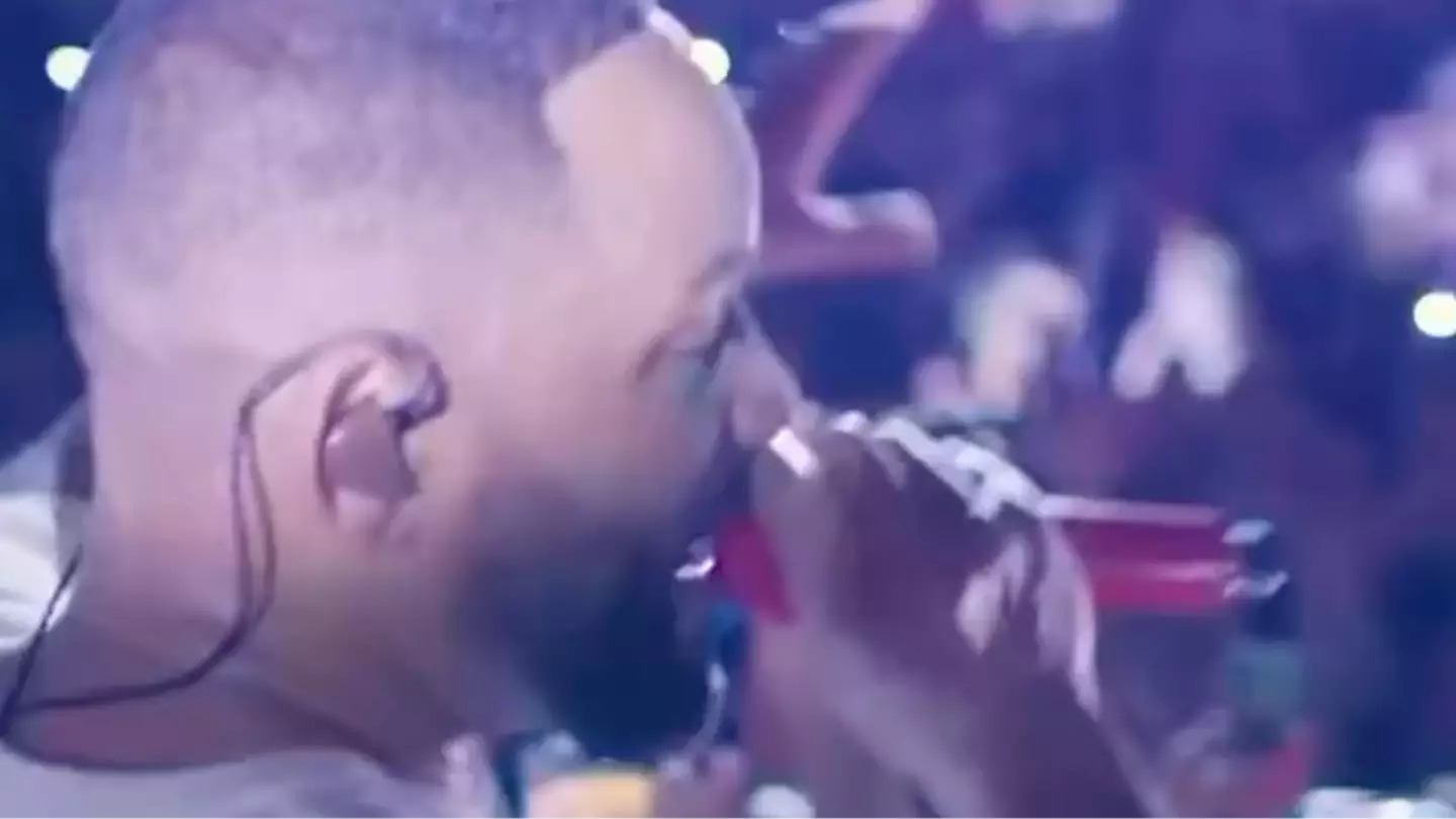 People claim Will Smith's latest concert had AI-generated crowd after noticing bizarre sign