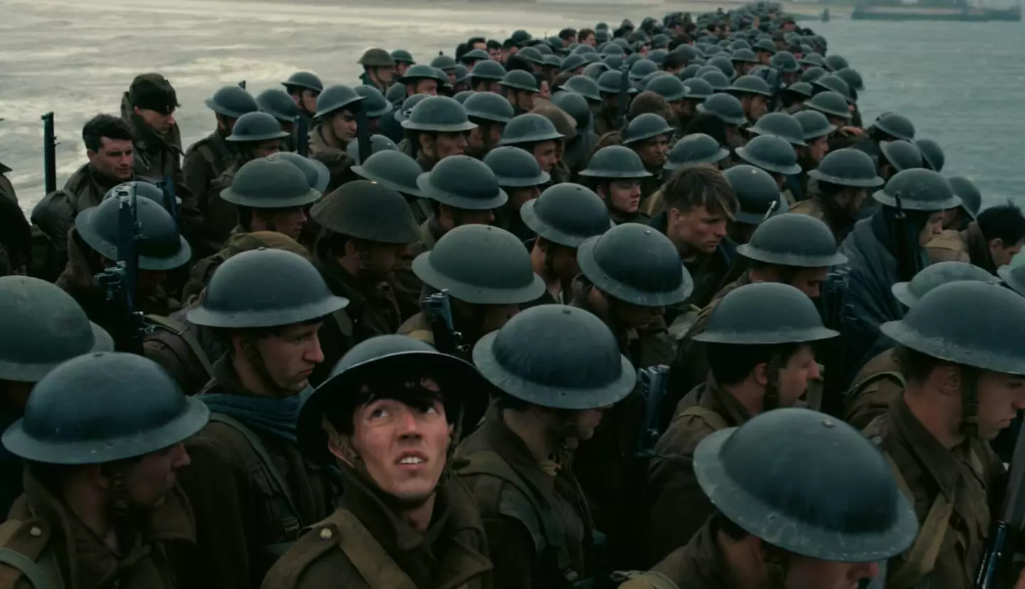 Film fans have praised the flick for capturing the anxiety and tension of the real WW2 event (Warner Bros)