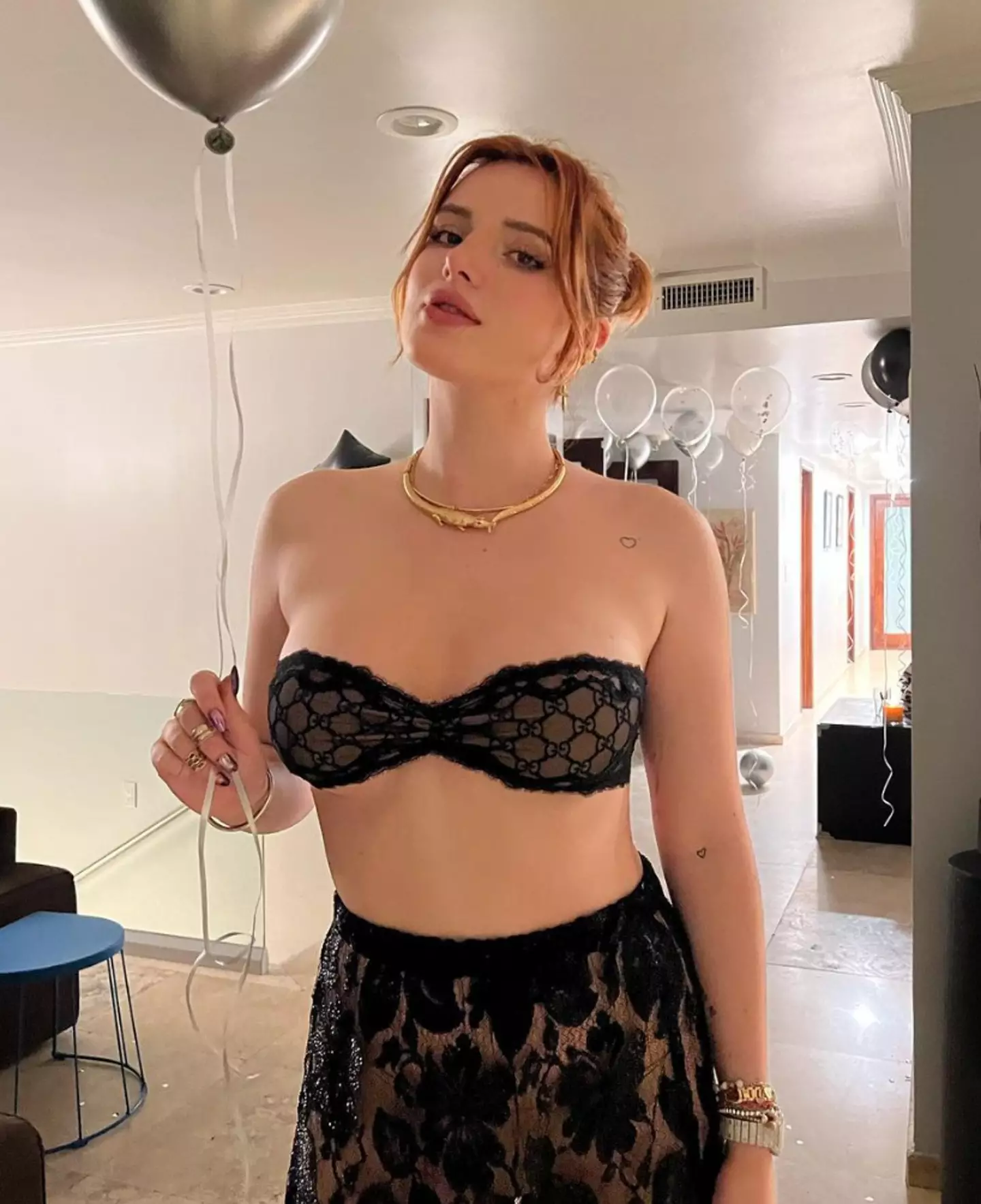 Bella said she used to be happy to kiss her fans, then it all changed.